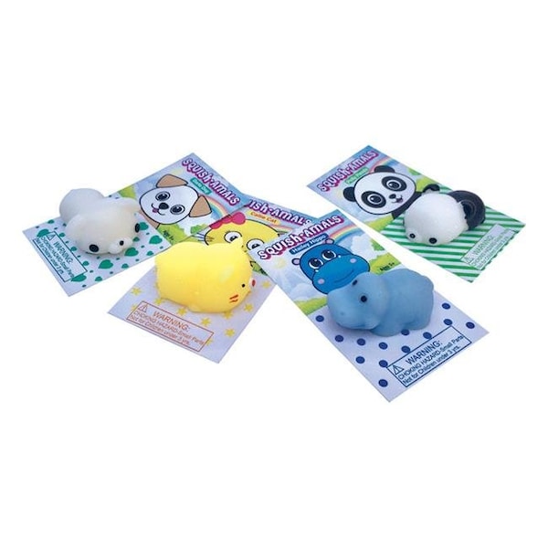 Zorbitz Zorbitz 6796114 Squish-Amals Squishy Animals Toy; Rubber - Case of 24 6796114 - main